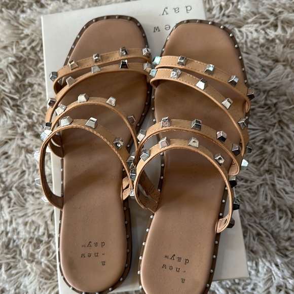 A New Day Studded Sandals - Picture 3 of 4
